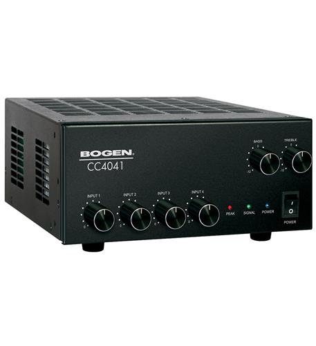 AMPLIFIER, CLASSIC COMPACT SERIES, 40W,4 Bogen Classic Compact 40W Amplifier with 4 Inputs - Image 1