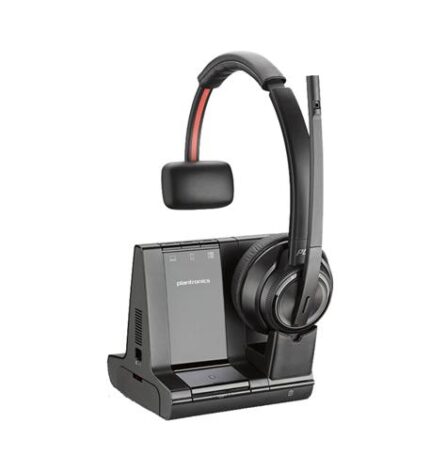 Plantronics SAVI 3IN1 W8210 UC DECT Headset - 3-Way Connect