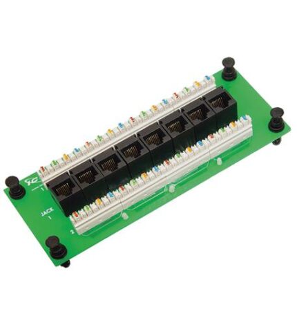 ICC 8-Port Cat 6 Compact Data Module for Residential Use