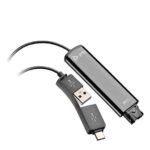 Poly DA75 USB to QD Adapter with USB-A & USB-C Support