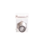 ICC IC107FQGWH Compression F-Type Keystone Jack for RG6Q Cable - Image 3