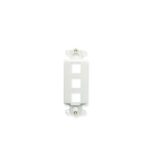 ICC IC107DI3WH White 3 Port Decora Insert for Voice Data