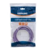 Intellinet 10ft Purple Cat5e Ethernet Cable for Networking - Image 4