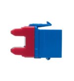 ICC Blue Cat 6 HD Keystone Jack - High-Speed Data - Image 2