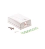 ICC Elite 1-Port White Surface Mount Box for Data & Voice - Image 2