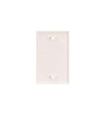 ICC IC630EB0AL Almond 1 Gang Blank Wall Plate for Outlets - Image 2
