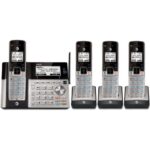 ATT 4-Handset Cell & Landline Phone System with 6000 Contacts