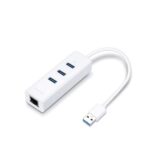 TP Link USB 3.0 Hub with Gigabit Ethernet Adapter for Laptops