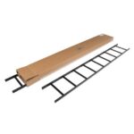 ICC Ladder Rack Runway 2 Pack 7FT Steel Cable Support