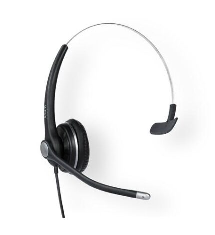 Snom A100M Noise Cancelling Wired Headset for Clear Calls