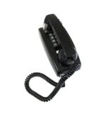 Cortelco VBA-20MD Black Wall Phone with Tone Dial - Image 2