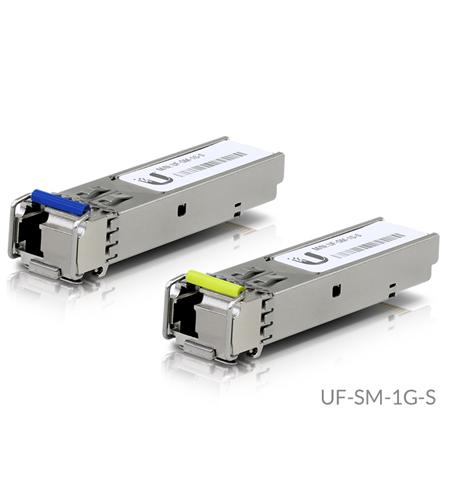 SINGLE MODE MODULE 1G BIDI 1-PAIR Ubiquiti 1G Single Mode LC Fiber Module for Network - Image 1