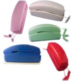 Golden Eagle Trimstyle Red Corded Phone with Electronic Ringer - Image 3