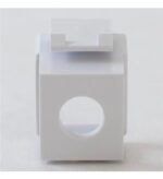 ICC IC107BN2WH White Keystone Cable Feedthrough Module 10-Pack - Image 4