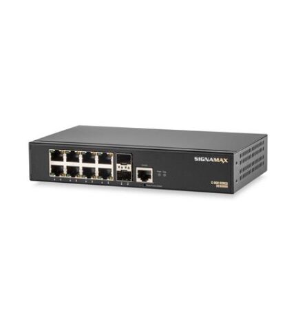 SIGNAMAX C-300 8-Port Gigabit Managed Switch with SFP