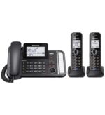Panasonic KX-TG9582B 2-Line Corded/Cordless Link2Cell Phone System