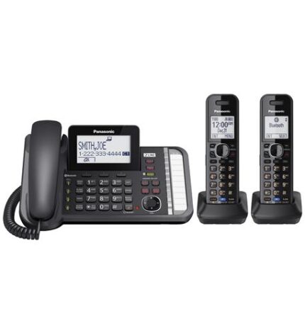 Panasonic KX-TG9582B 2-Line Corded/Cordless Link2Cell Phone System