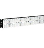 ICC 48-Port CAT6A Patch Panel, 2 RMS, 110-Type IDC - Image 2