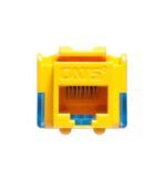 MODULE, CAT 5e, EZ, YELLOW - Image 2