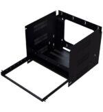 ICC 18in Vertical Wall Mount Bracket 8 RMS Steel Black - Image 2