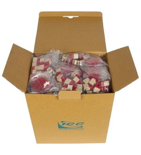 MODULE, CAT 6, HD, 400 PK, No JackEZ, IV ICC CAT6 HD Network Module 400 Pack for High-Speed Data - Image 1