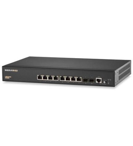 SIGNAMAX CONNECTIVTY SC30050 Fanless 8-Port Gb PoE Managed Switch