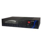 SPECO 120W PA Mixer Amplifier with IR Remote and Rack Kit