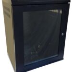 14U Wall Mount Network Cabinet with Fan & Key Lock