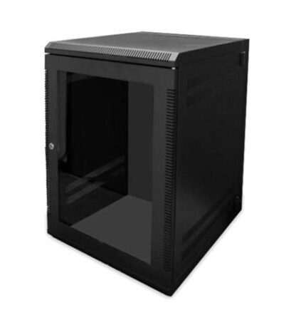 Wavenet Plexiglass Door 9U Wall Mount Server Cabinet