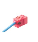 ICC IC1078F6RD Red Cat 6 HD Keystone Jack for Networks - Image 3