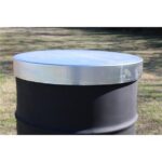Boss Buck 3in Slip-On Lid for 55 Gallon Drums - Steel