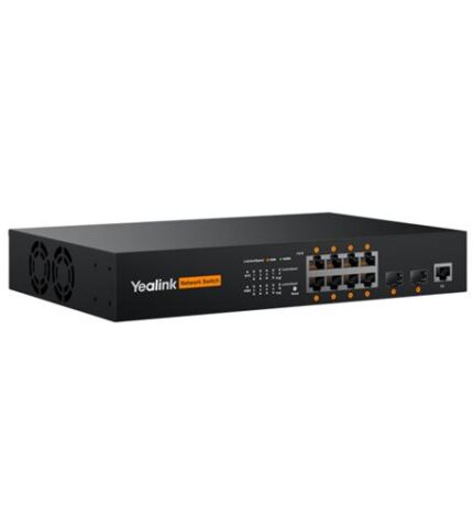 Yealink RCH80 8-Port L2+ Gigabit PoE Managed Switch