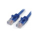 Wavenet 2ft Blue Cat6E Patch Cord Snagless RJ45 Cable