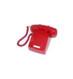 Cortelco Red Desk Phone with Volume Control & ADA Compliant - Image 3