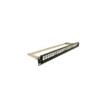 ICC 24-Port Cat6A FTP Blank Patch Panel, 1 RMS