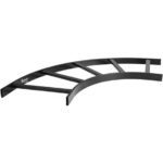 ICC 90° Steel Ladder Rack Runway - Durable Black Coated