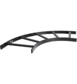 ICC 90° Steel Ladder Rack Runway - Durable Black Coated