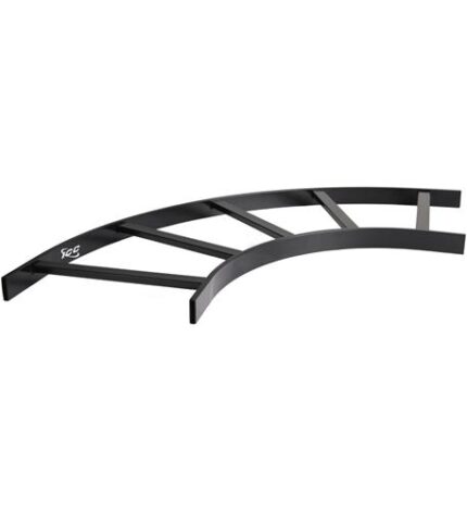 ICC 90° Steel Ladder Rack Runway - Durable Black Coated