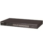 Intellinet Gigabit PoE+ Managed Switch with 24 Ports and SFP