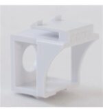 ICC IC107BN2WH White Keystone Cable Feedthrough Module 10-Pack - Image 5