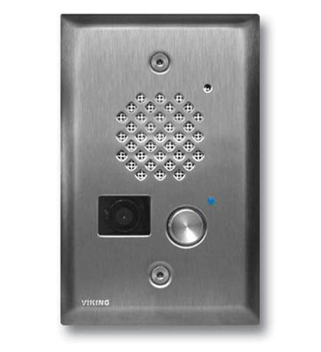 Video Entry Phone-Stainless Steel Viking Electronics EWP HD Video Entry Phone with Camera - Image 1