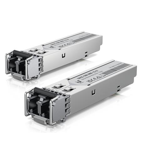 Multi Mode Network Ubiquiti 1G 1.25 Gbps Multi Mode Fiber Module with Duplex LC Connector ...
