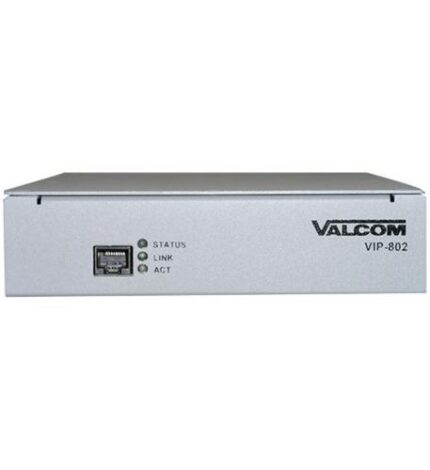 VALCOM VC-VIP-802B Dual Network Audio Interface with Relays