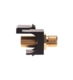 ICC Gold Plated F-Type Keystone Jack for Secure Wiring - Image 2