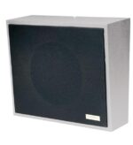 VALCOM 8in Amplified Wall Speaker Metal Black VC-V-1052C