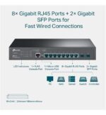 TP Link SG3210 8 Port Gigabit L2 Managed Network Switch - Image 4