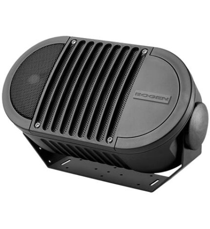 Bogen A8TBLK All-Weather Indoor Outdoor Speaker with Metal Cone