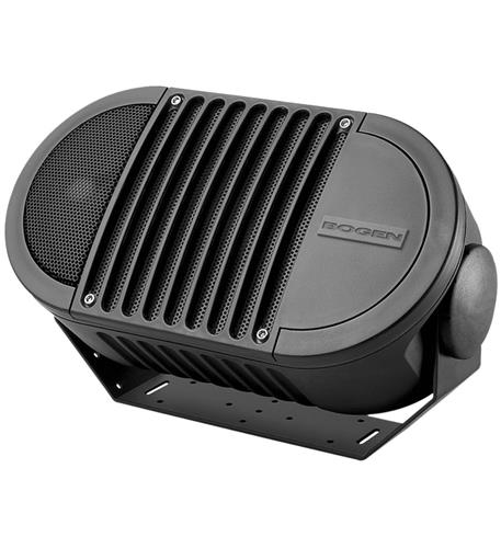 SPEAKER MODEL A8 W XFMR BLACK Bogen A8TBLK All-Weather Indoor Outdoor Speaker with Metal Cone - Image 1
