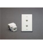 ICC IC1076V0WH RJ-11 6-Position Voice Module Connector - Image 2
