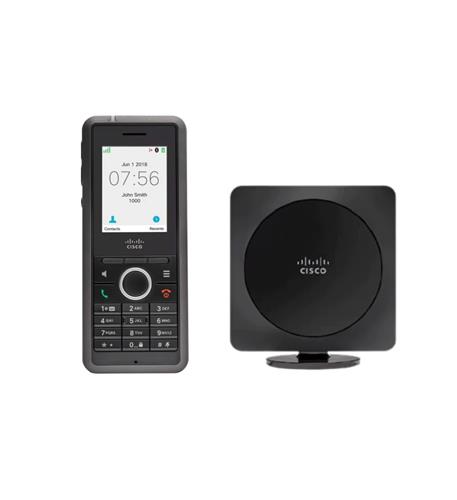 Cisco IP DECT Bundle HANDSET AND BASE CISCO Bluetooth LE DECT Handset and Base for Professionals - Image 1